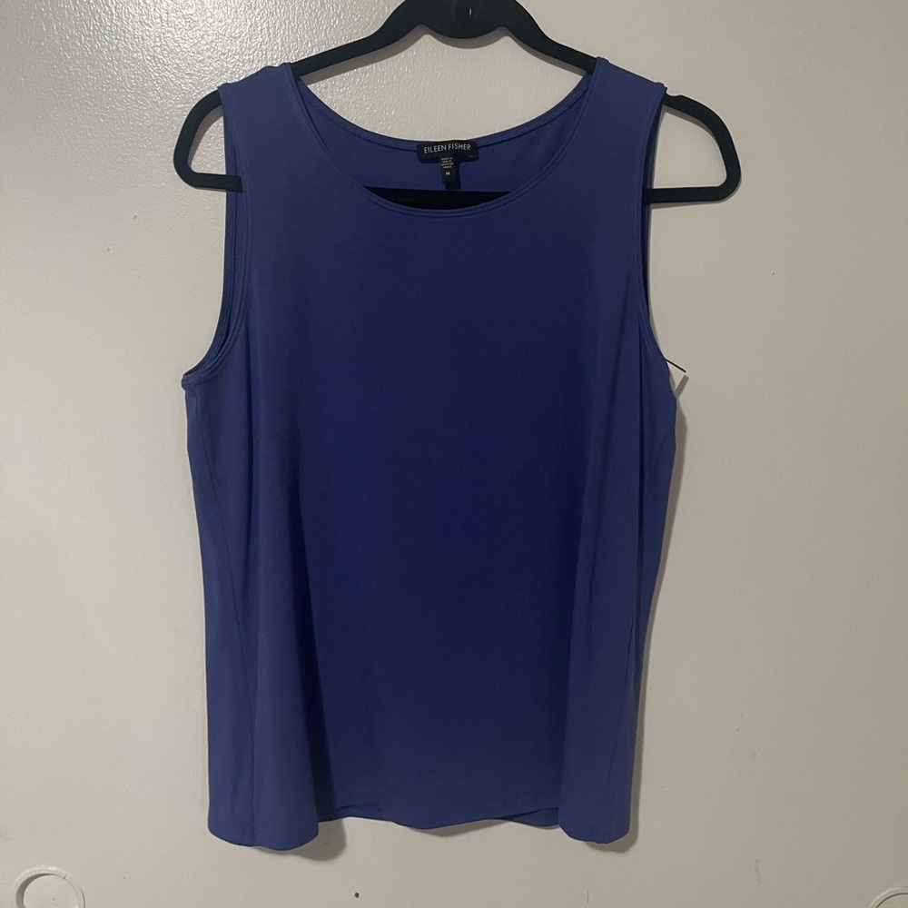 EILEEN FISHER purple tank top